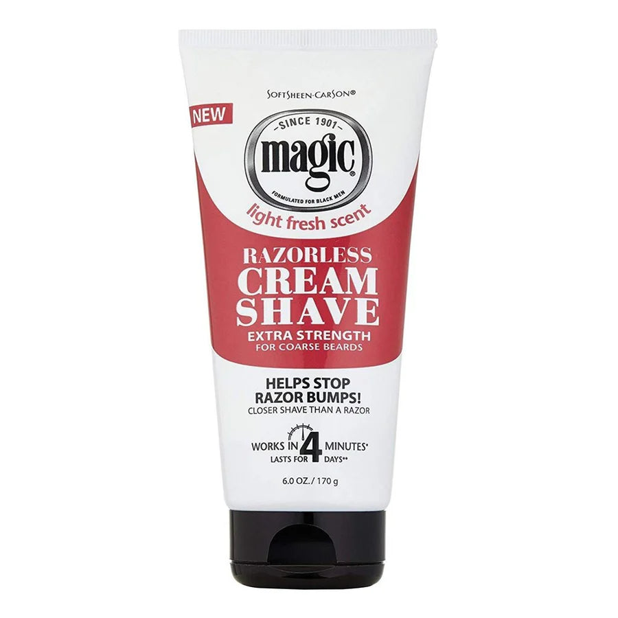 Magic Razorless Cream Shave Extra Strength 6oz
